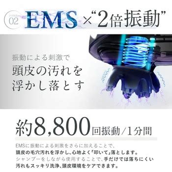 NP-HS22BK-EMS EMS HEAD SPA イーエムエス ヘッドスパ 1個 NIPLUX 【通販モノタロウ】