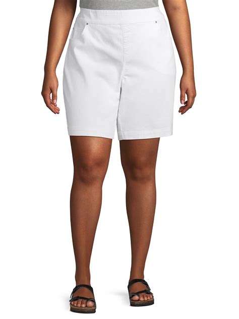 Time and Tru Women's Bermuda Shorts - Walmart.com