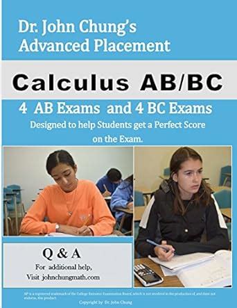 Buy Dr. John Chung's Advanced Placement Calculus AB/BC: Designed to ...