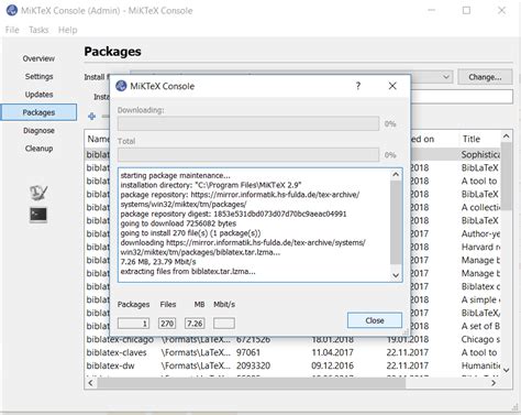 MiKTeX Console Install 的图像结果
