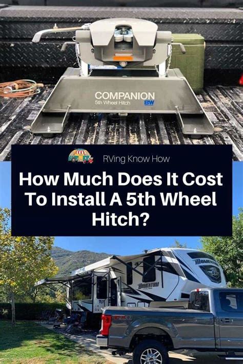 5th Wheel Hitch Installation Cost: What to Expect