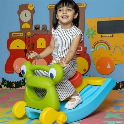 Zoozi 2 In 1 From Shaped Slide & Rocker Combo for Toddlers and Babies ...