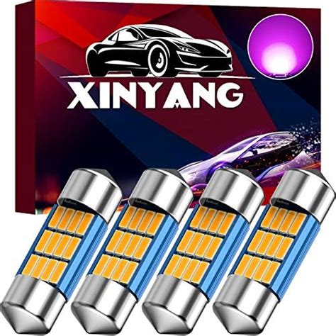 4PCS DE3175 Festoon LED Car Bulb 31mm 1.22in Canbus No Error LED Light ...
