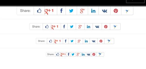 Image result for Social Media Buttons HTML