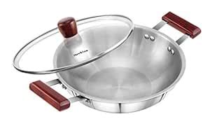 Buy Hawkins Tri-Ply Stainless Steel Induction Compatible Deep-Fry Pan ...