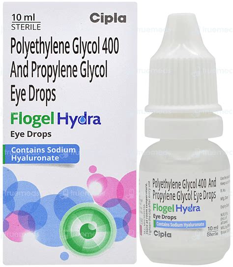 Flogel Hydra Eye Drop 10 Ml - Uses, Side Effects, Dosage, Price | Truemeds