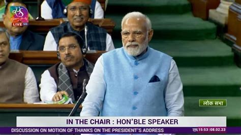 Budget Session: PM Modi to address Rajya Sabha shortly amid Adani ...
