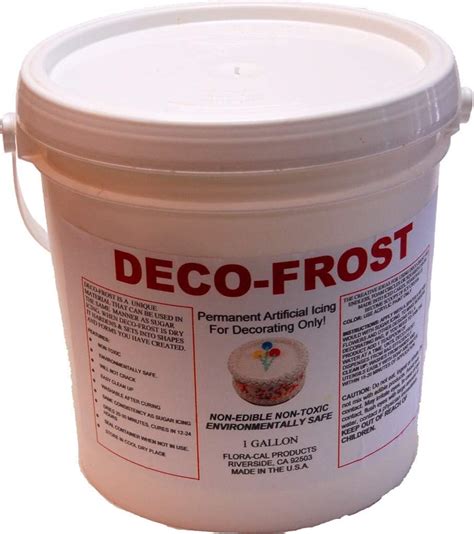 1 Gallon Deco-Frost Artificial Non-Edible Fake Icing India | Ubuy