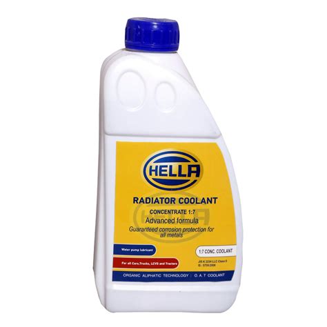 Hella 329394101 Coolant 1:7 Concentrate (1 Litre, Green) : Amazon.in ...