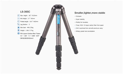 Leofoto Ranger Series Tripod LS-365C + Geared Head G4 – Leofoto India ...