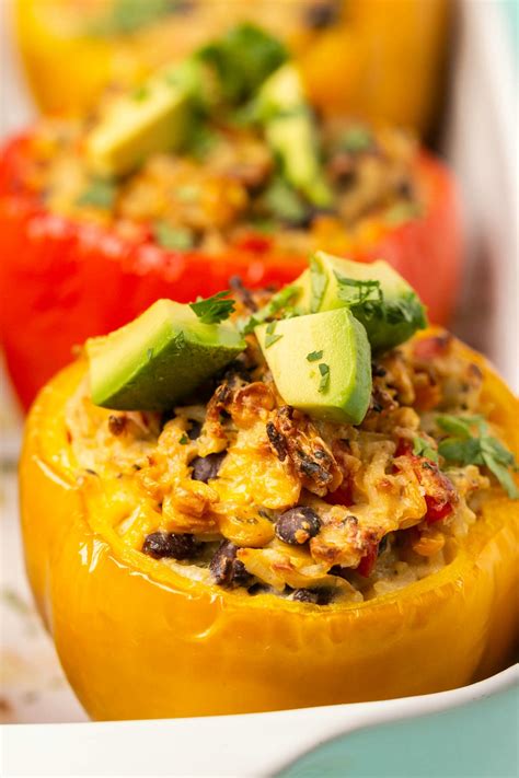 Vegan Stuffed Peppers - Loving It Vegan