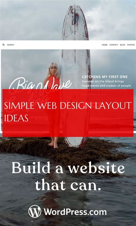 Image result for Simple Web Layout Design