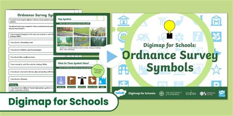 KS2 Digital Mapping using Digimap for Schools: Ordnance Survey Symbols