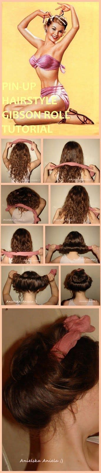 Image result for Pin Up Hairdo Tutorial Step by Step