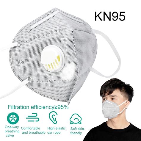Dr.Vaku K95 5 Layer Respirator Reusable Protection Mask (Pack Of 5 ...