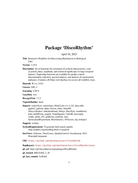 Fillable Online bioconductor riken (PDF) DiscoRhythm: An easy-to-use ...