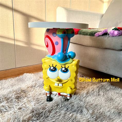 SpongeBob And Gary Mini Side Table
