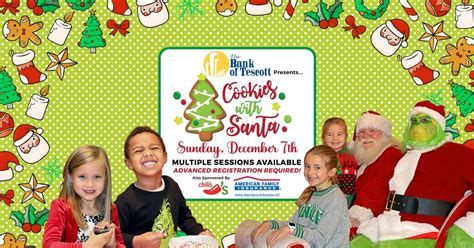 Cookies With Santa, 625 N Hedville Road, 67401-9764, Salina, 7 December ...