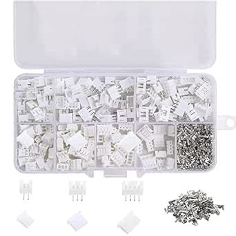 Treedix 450pcs JST PH2.0 Connector Kit with 2.0mm Pitch Female Pin ...