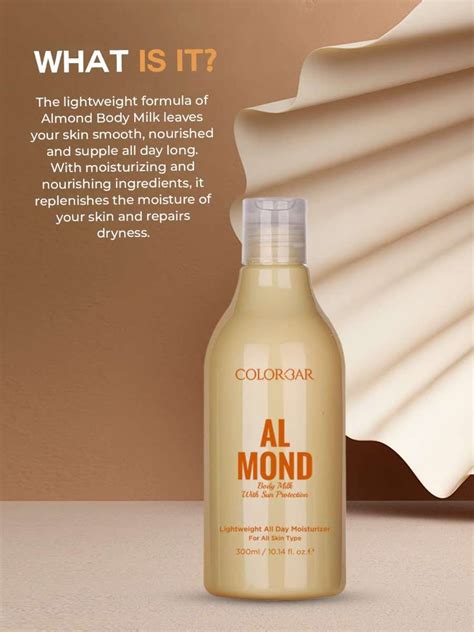 Colorbar Almond Body Milk, 300 ml Price, Uses, Side Effects ...