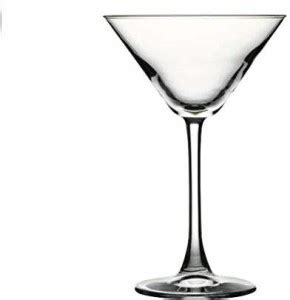PASABAHCE (Pack of 6) Enoteca Martini Cocktail Glass Set, 230ml (Pack ...