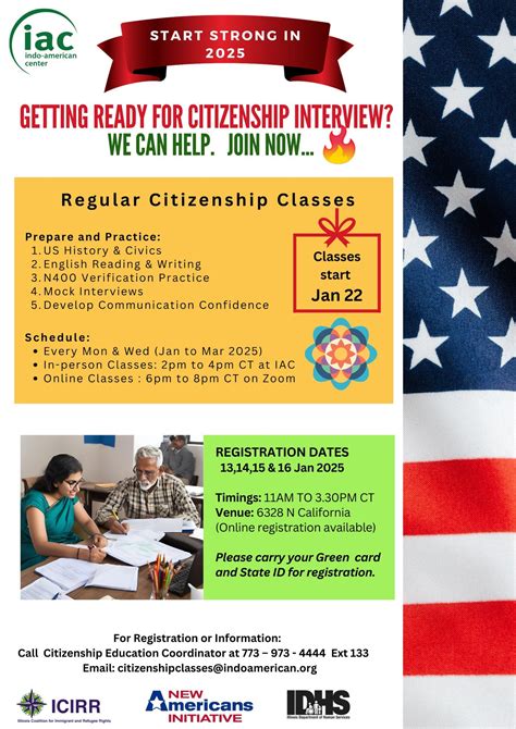 Indo-American Center | The first batch of #2025 Citizenship Interview ...