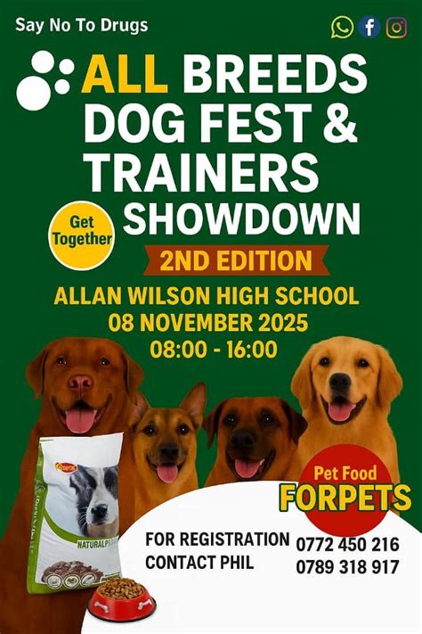 DOG FEST AND TRAINERS SHOWDOWN , Allan Wilson High School, Harare, 8 ...