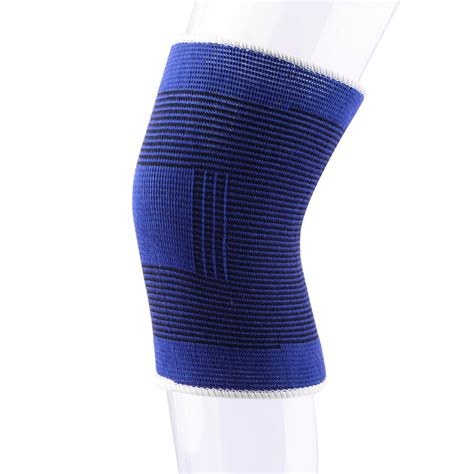 2 Pcs Soft Elastic Tight Breathable Support Brace Knee Protector Pad ...