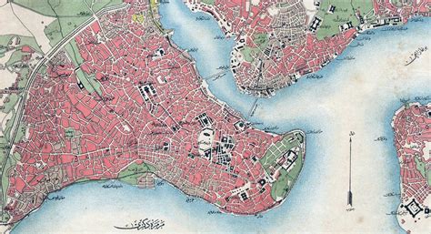 1900 map of constantinople scutari the golden horn – Artofit