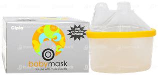 Baby Mask For Use With Cipla Spacer 1 - Uses, Side Effects, Dosage ...