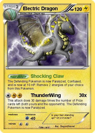 Pokémon Electric Dragon 16 16 - Shocking Claw - My Pokemon Card