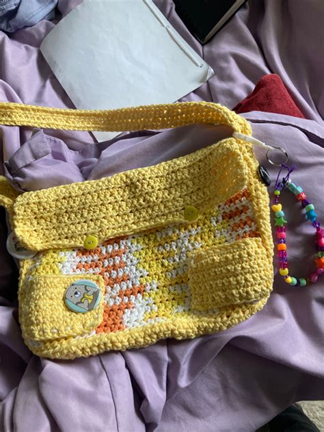 FREE Messenger bag: Crochet pattern | Ribblr