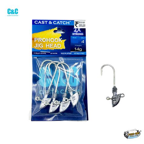 Cast & Catch Pro Hook Jig Heads – Fish-On Tackle Store