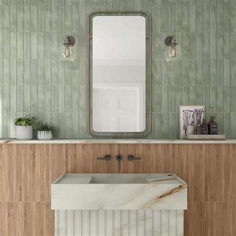 Dal-Tile Artcrafted Aloe 3" x 12" Glazed Ceramic Wall Tile | Ceramic ...
