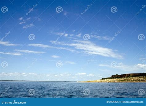 Lake Sakakawea North Dakota Stock Image - Image of scenic, vacation ...
