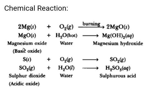 You are provided with magnesium ribbon and sulpher powder. Explain with ...