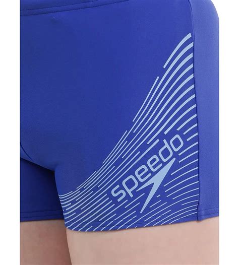 Buy Speedo Medley Logo Aquashort True-Cobalt-Curious-Blue Swimwear ...