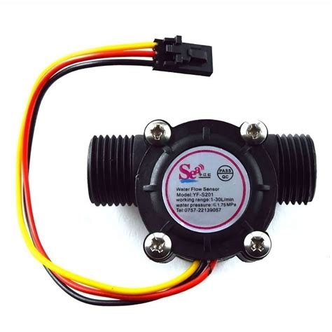Buy YF-S201 Water Flow Sensor Online in India | Robocraze