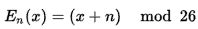 How Caesar Cipher Formula Works 的图像结果