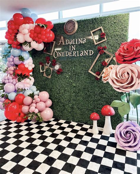 Alice in wonderland themed dessert table decor gallery – Artofit