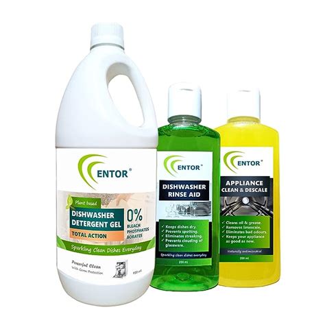 Entor Dishwasher Detergent Gel, Total Action | For Automatic ...