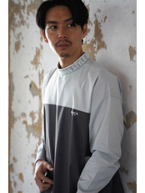 【LUXE/R GOLF】（45932）＊撥水加工 ストレッチ布帛 モックネック | LUXE/R