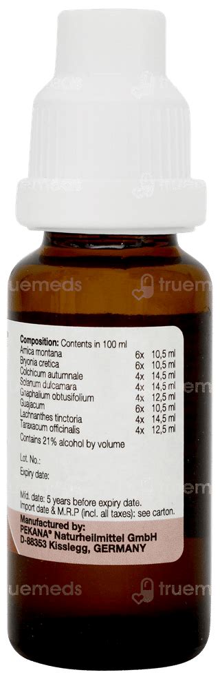 Adel 4 Apo Rheum Drop 20 Ml - Uses, Side Effects, Dosage, Price | Truemeds