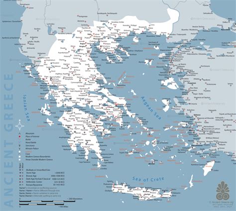 Map of Ancient Greece - Ancient-Greece.org