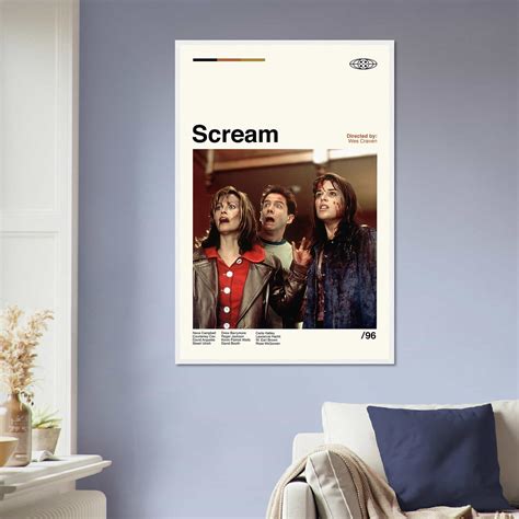 Scream Movie Poster, Scream Print, Series Poster DS2 - Citiesbox
