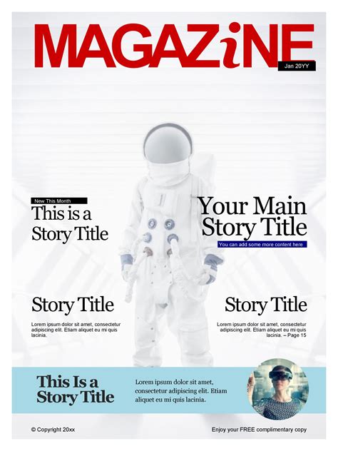Bilder Von Free Magazine Book Cover Template - OGUK