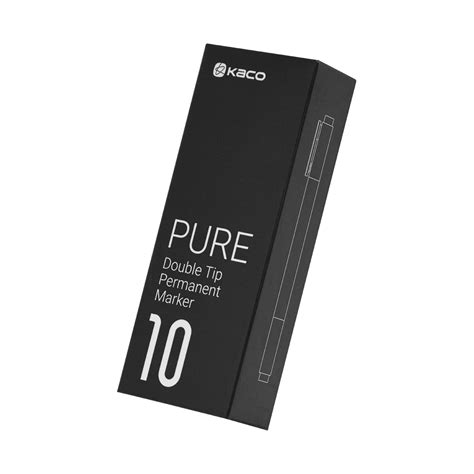 Kaco Pure Double Tip Permanent Marker - SCOOBOO - Kaco