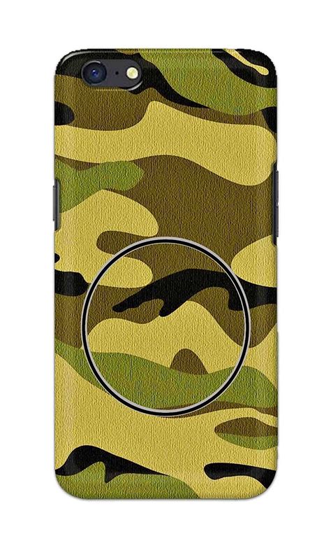 eStuffz for Oppo A71 2017 Indian Army Khaki with Mobile Holder Pattern ...