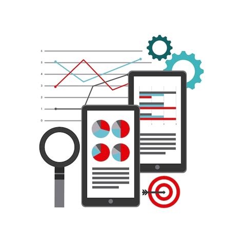 Search engine optimization flat icons | Premium Vector