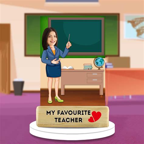 Teacher Caricature Gift - Personalized | Unique Keepsake – Giftech Global